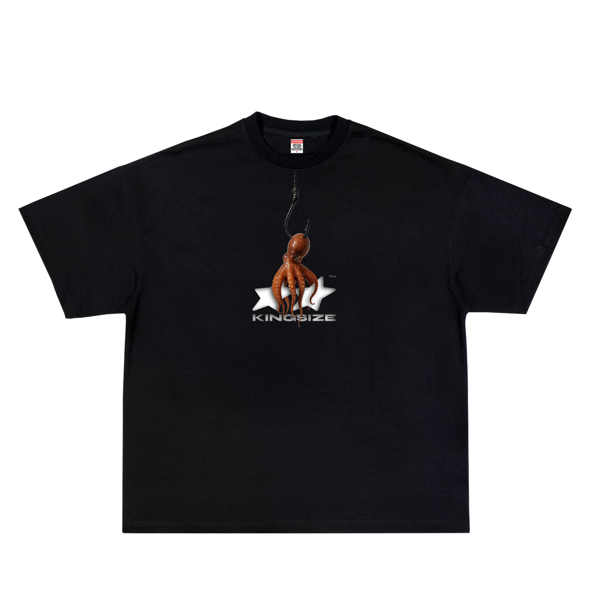 KINGSIZE - OCTOPUS ON THE HOOK - TEE