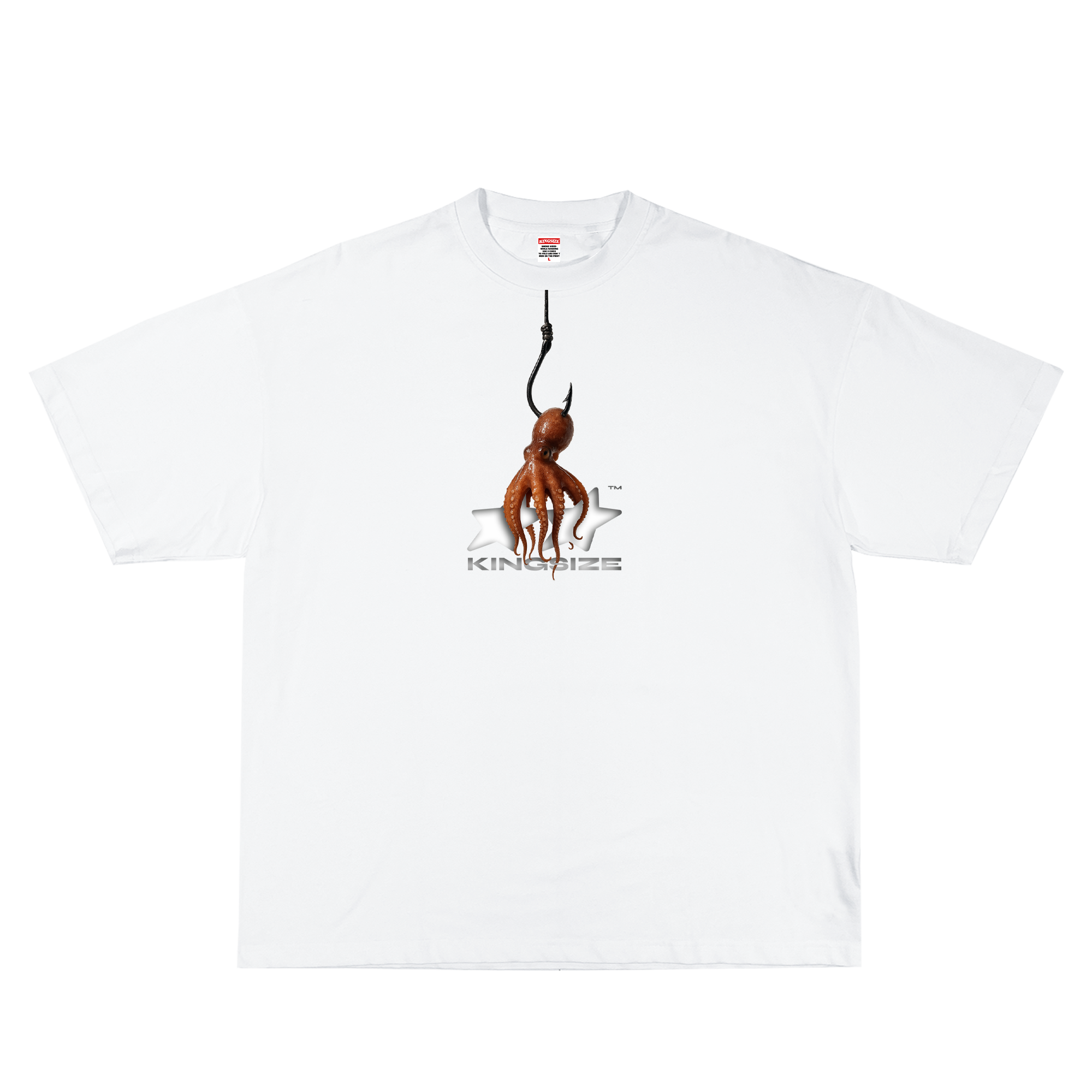 KINGSIZE - OCTOPUS ON THE HOOK - TEE
