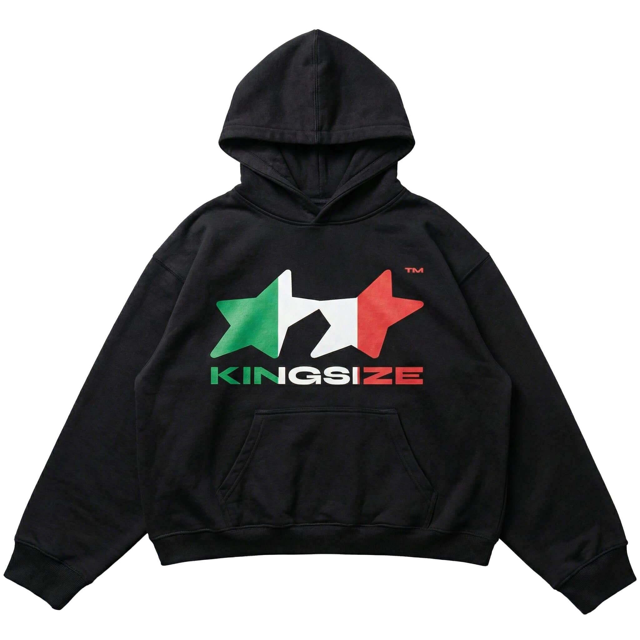 KINGSIZE ITALIA HOODIE - ASH KINGSIZE